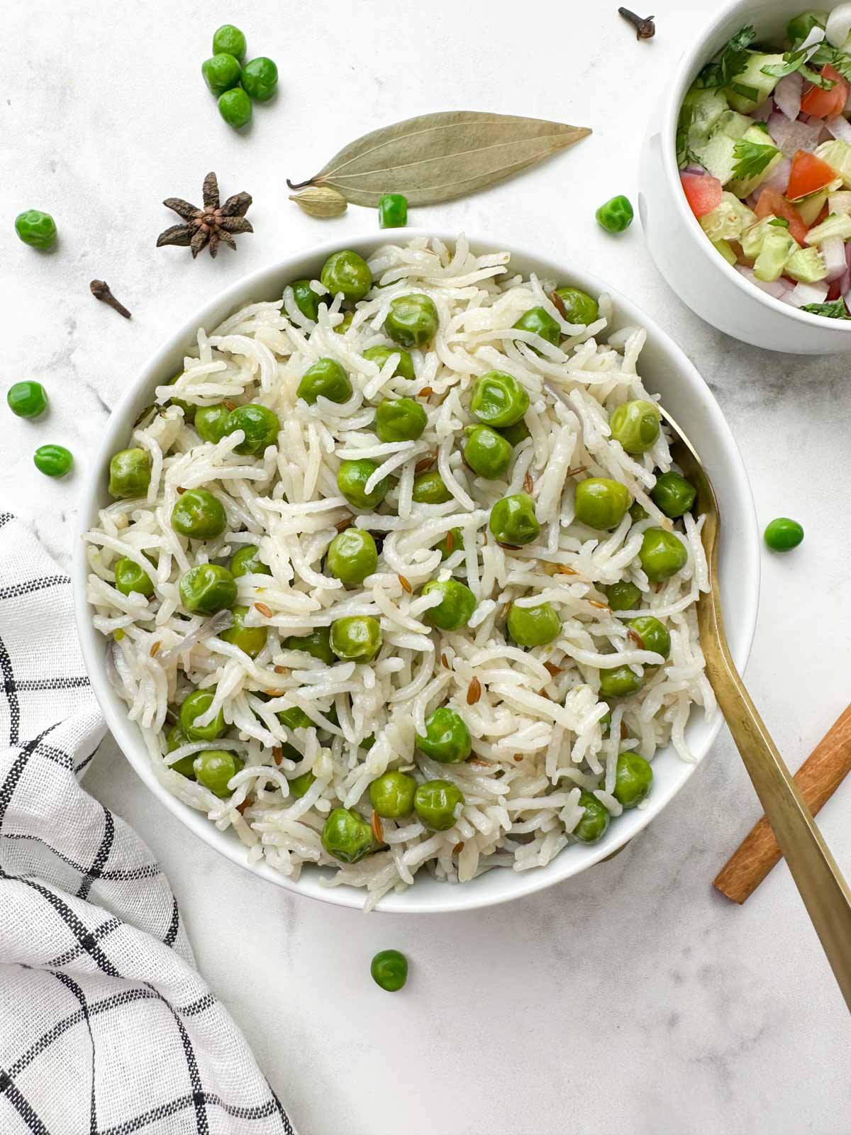Peas Rice (Matar Chawal)