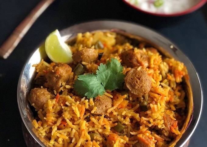 Soya Biryani